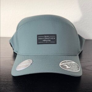 TravisMathew Wanderlust Hat - Sage - Snapback - Brand New